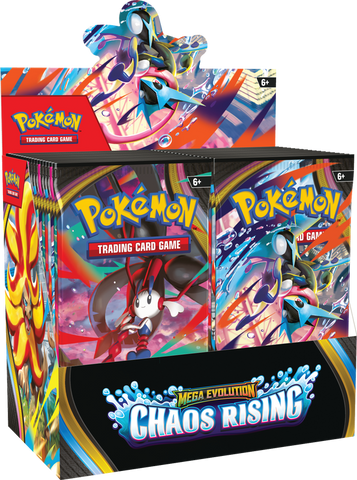 Pokémon TCG: Mega Evolution - Chaos Rising Booster Box [ ME04 ] (PREORDER)