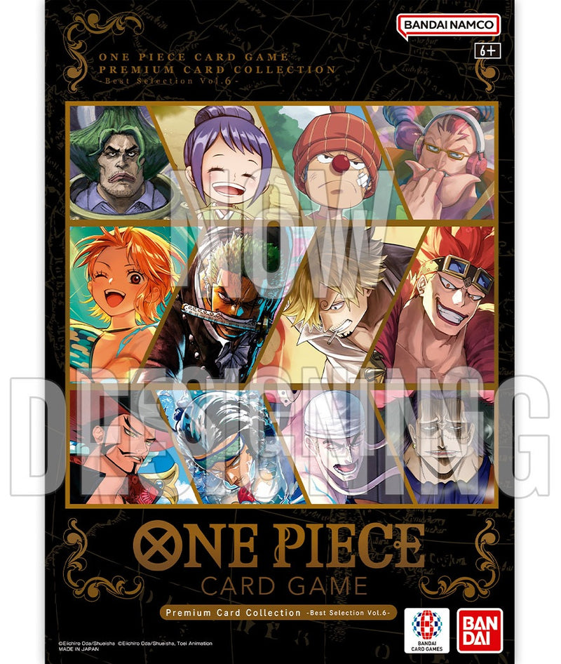 One Piece PREMIUM BANDAI Premium Card Collection - Best Selection Vol.6