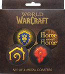 World of Warcraft - Set of Four Printed Metal Coasters