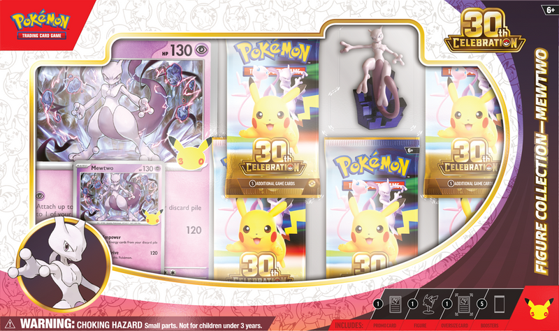 Pokémon TCG: 30th Celebration - Mewtwo Figure Collection (PREORDER)