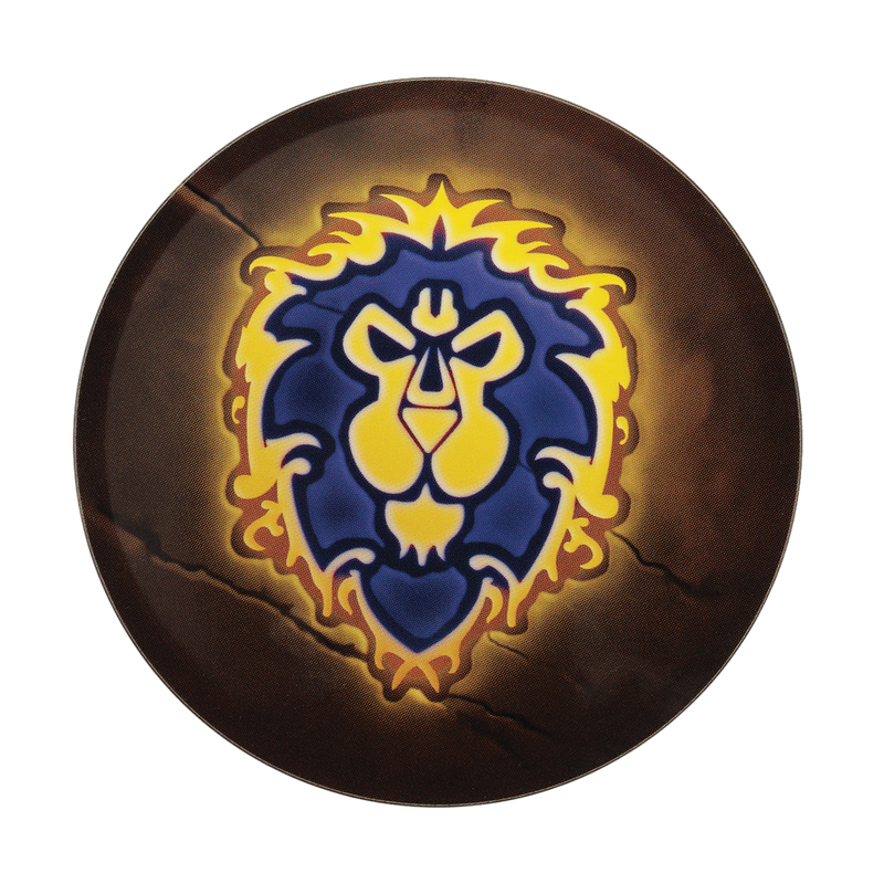 World of Warcraft - Set of Four Printed Metal Coasters