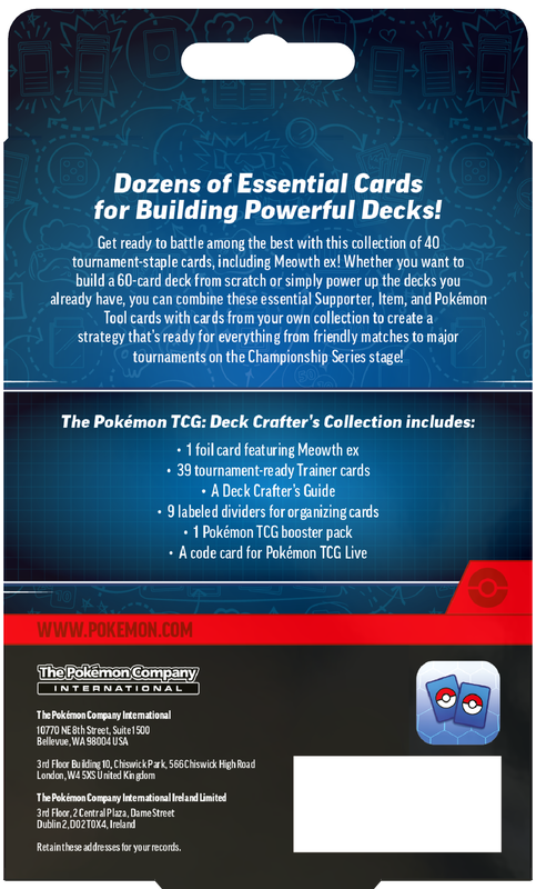 Pokémon TCG: Deck Crafter's Collection (PREORDER)