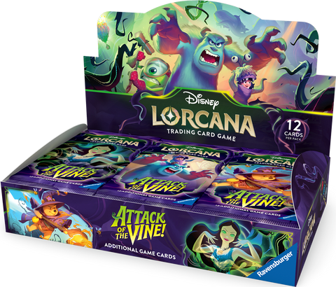 Disney Lorcana: Attack of the Vine! Booster Box (PREORDER)