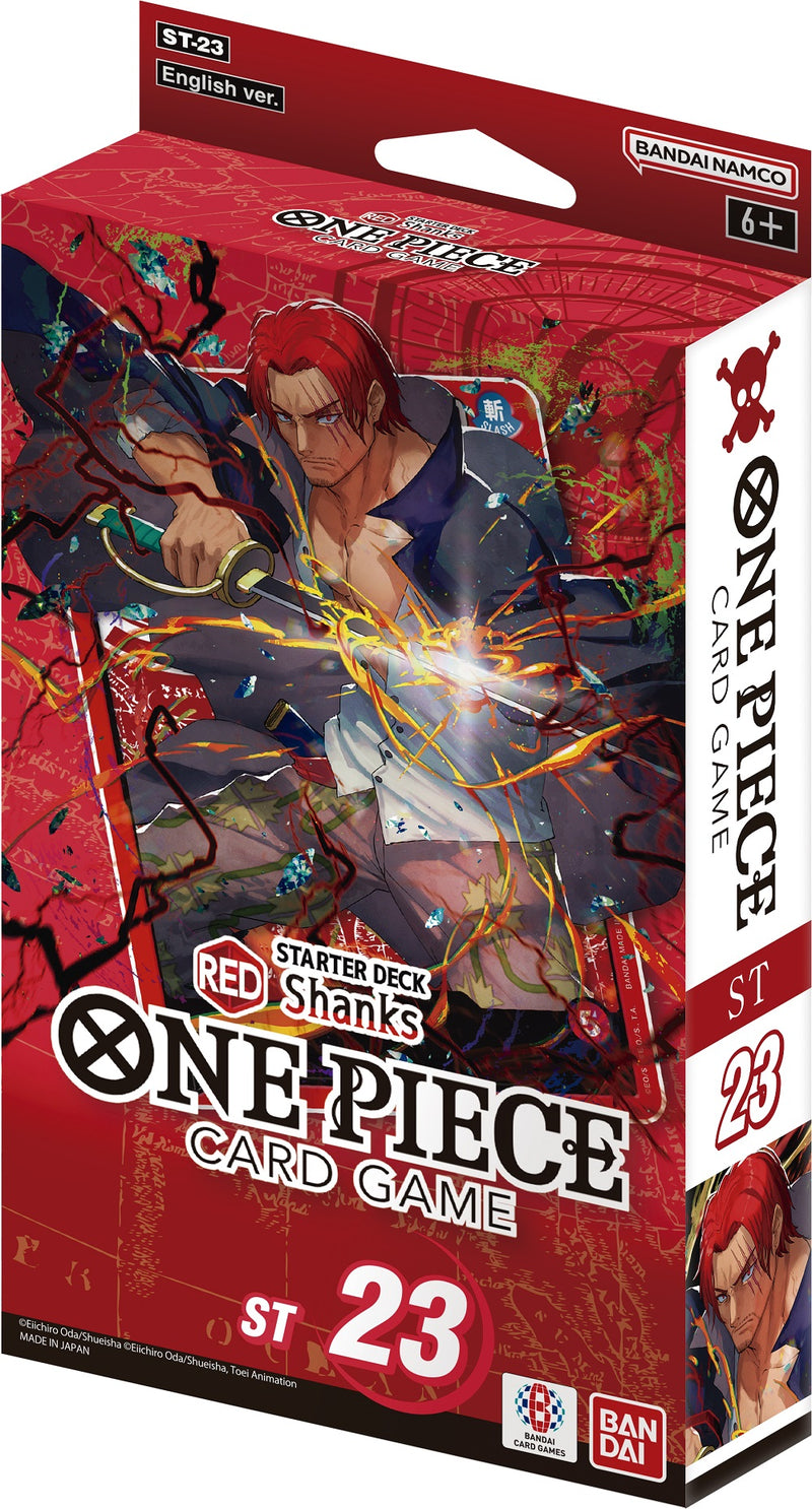 One Piece TCG: STARTER DECK -RED Shanks- [ST-23] (PREORDER)
