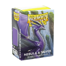Dragon Shield Matte Dual Sleeves - Nebula & Silver