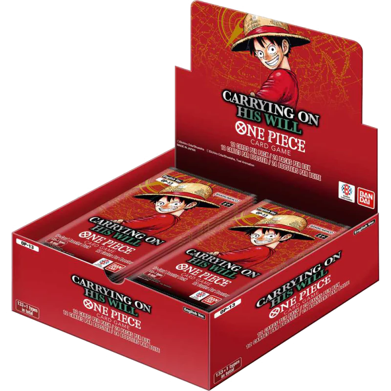 One Piece CG: Carrying on His Will Booster Box [ OP13 ] (PREORDER)