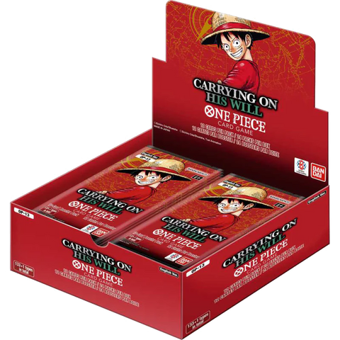 One Piece CG: Carrying on His Will Booster Box [ OP13 ]