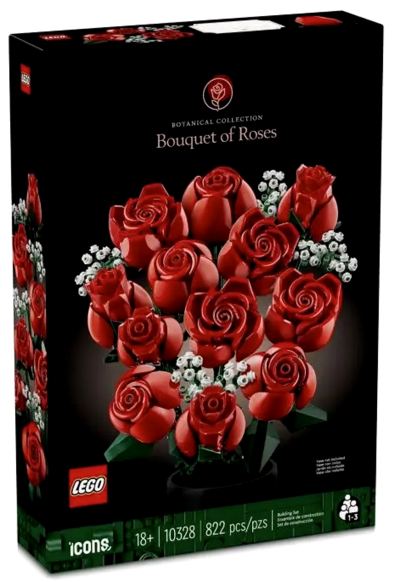 LEGO 10328 Bouquet of Roses Icons Botanical Collection