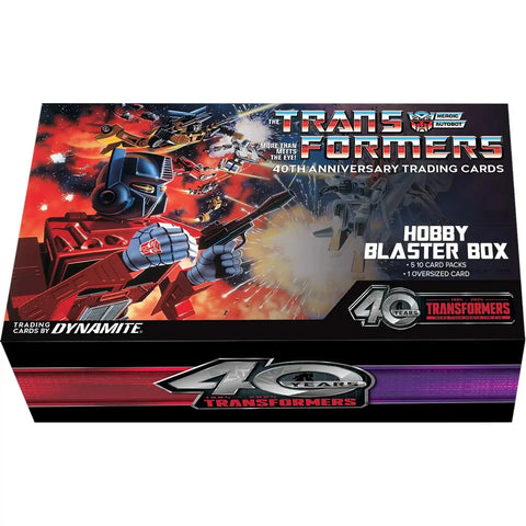 Transformers 40th Anniversary Trading Card: Blaster Box