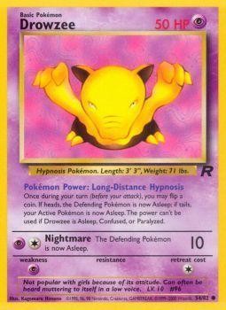 Drowzee (54/82) [Team Rocket Unlimited]