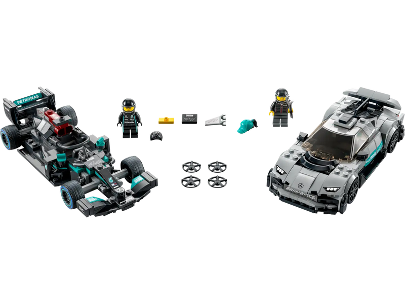 Lego 76909 Mercedes-AMG F1 W12 E Performance & Mercedes-AMG Project One