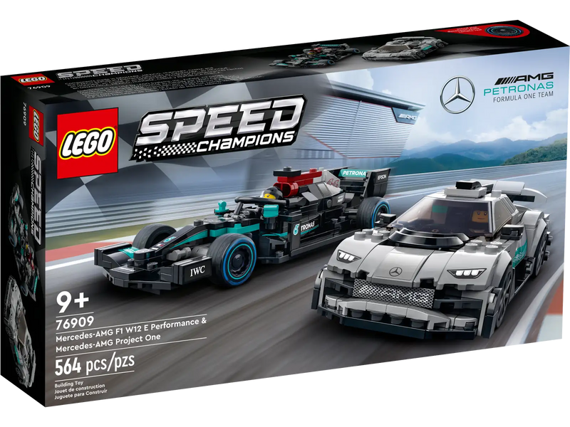 Lego 76909 Mercedes-AMG F1 W12 E Performance & Mercedes-AMG Project One