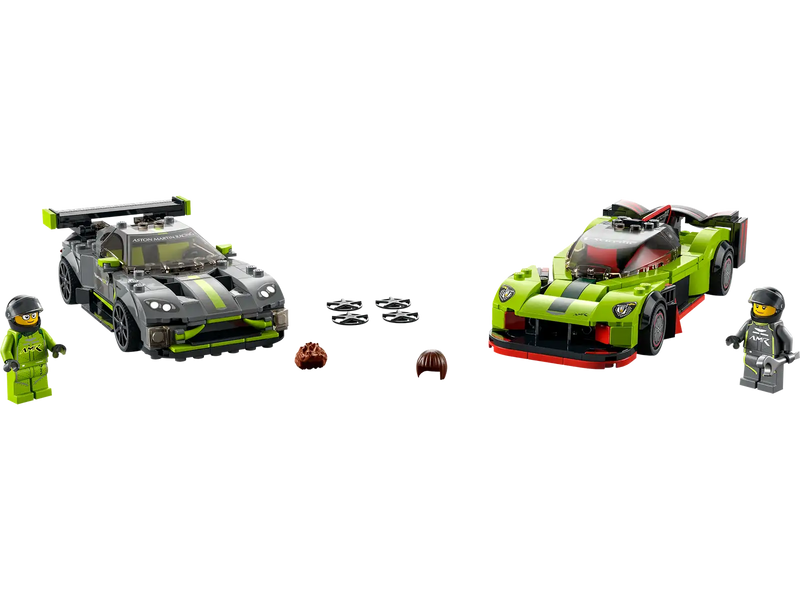 Lego 76910 Aston Martin Valkyrie AMR Pro and Aston Martin Vantage GT3