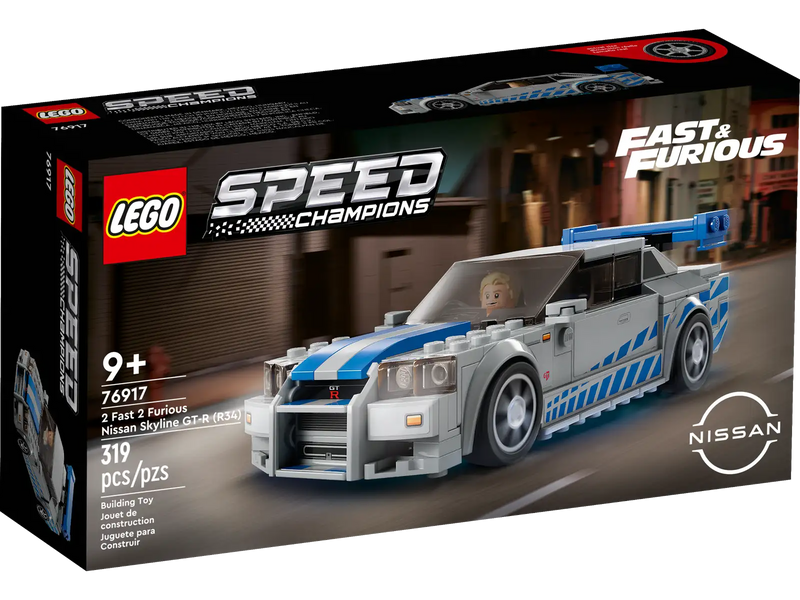 Lego 76917 2 Fast 2 Furious Nissan Skyline GT-R (R34)