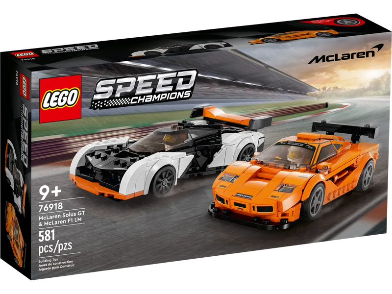 Lego 76918 McLaren Solus GT & McLaren F1 LM