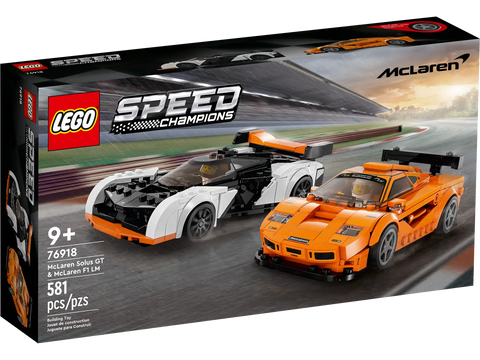 Lego 76918 McLaren Solus GT & McLaren F1 LM