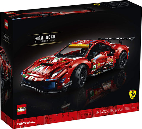 LEGO 42125 TECHNIC Ferrari 488 GTE "AF Corse #51"