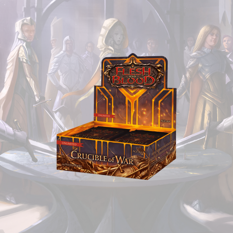 Flesh and Blood Crucible of War Booster Box (Unlimited)