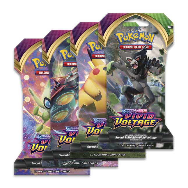 Pokémon Vivid Voltage Sleeved Booster Pack