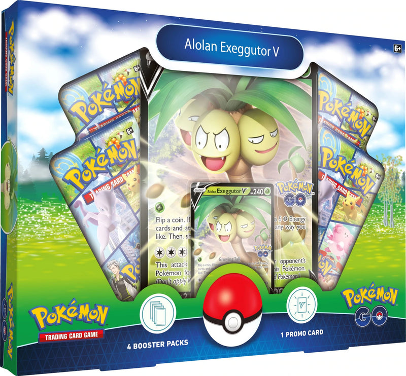 Pokémon TCG: Pokémon GO Alolan Exeggutor V Collection Box