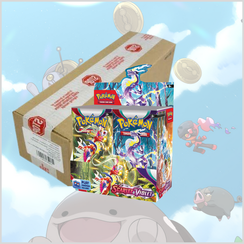 Pokemon Scarlet & Violet Booster Box Sealed Case