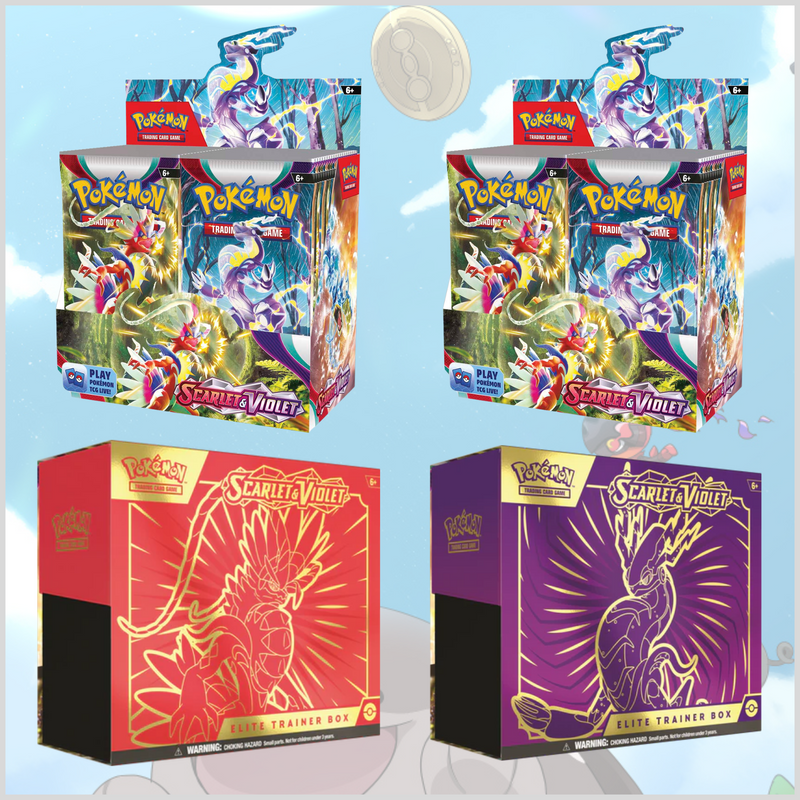 Pokemon Scarlet & Violet BB & ETB Bundle