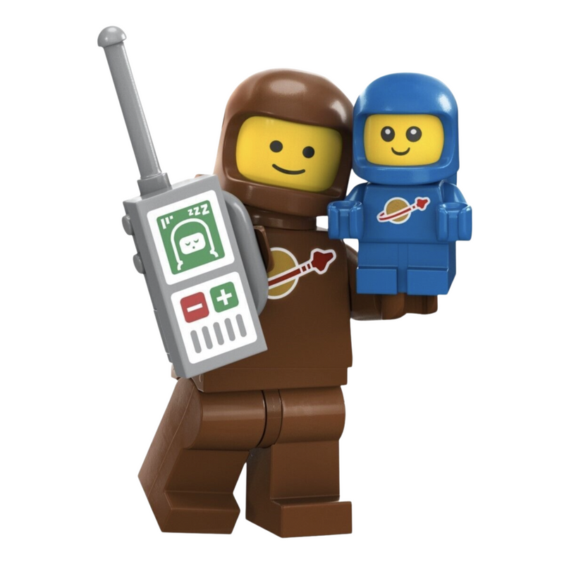 Lego 71037 CMF Brown Astronaut and Spacebaby Series 24