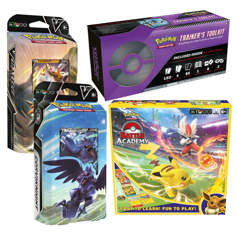 Let's Play! Pokemon Bundle Lycanroc & Corviknight