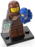 Lego 71037 CMF Brown Astronaut and Spacebaby Series 24