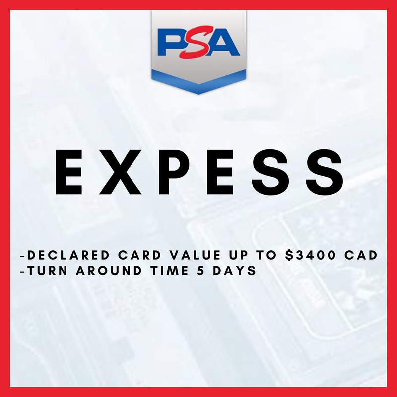 PSA Grading - Express Service