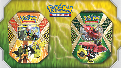 Pokemon TCG: Island Guardian Tins Collection (Tapu Koko & Tapu Bulu)